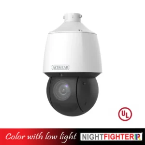 Acegear AGCI4401-25X-NF-B, IP 4MP 4.8-120mm PTZ 25X, WDR, (bracket included) UL Listed.