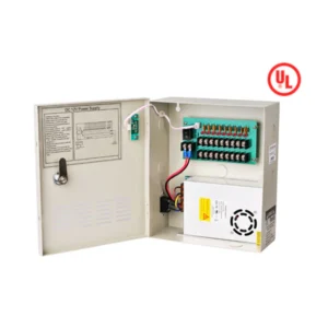Acegear PBCP120910AUL CCTV Power Supply Box 9 Cameras (1.12 Amp/Channel) 12V 10.0Amp