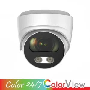 Acegear CT1802-CV-AOC (4K)Turret, TVI ColorView 2.8mm Lens,120db ,Smart-IR, Audio In