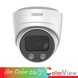 Acegear CT1886ML-CV (4K) Turret, TVI 2.7~13.5mm Motorized Lens, Color View 82ft. WDR.