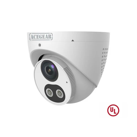 Acegear CI1806AS-CV, IP 4K/8MP 2.8mm Fixed Lens, Microphone/Speaker, 120dB WDR, Active Deterrence, UL Listed - Image 3