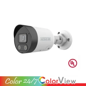 Acegear CI3206AS-CV, IP 2MP 2.8mm Fixed Lens, Color View, Microphone & Speaker, 120dB True WDR, UL Listed.