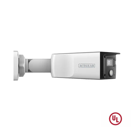 Acegear CI3402PNAS-CV, 4MP Color View Wide Angle up to 160.00°, Dual 4.0mm Lens, 98ft. LED Range, H.265, 48vPoE 12VDC UL Listed - Image 2