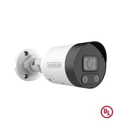 Acegear CI3405AS-CV IP 4MP 2.8mm Fixed Lens, Color View, Microphone & Speaker, Active Deterrence, 120dB True WDR, UL Listed. - Image 2