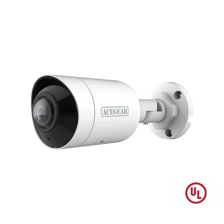 Acegear CI3502A-WA180 (5MP) Bullet, IPC 1.68mm Fixed Lens Wide Angle, Intelligent IR Eyeball, Mic & Speaker, UL Listed. - Image 3