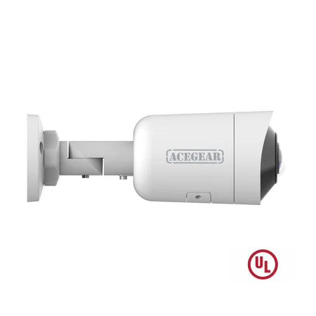 Acegear CI3502A-WA180 (5MP) Bullet, IPC 1.68mm Fixed Lens Wide Angle, Intelligent IR Eyeball, Mic & Speaker, UL Listed. - Image 2