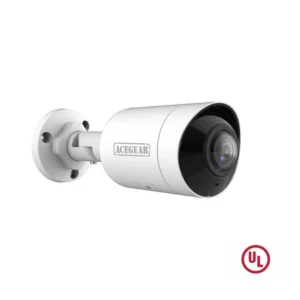 Acegear CI3502A-WA180 (5MP) Bullet, IPC 1.68mm Fixed Lens Wide Angle, Intelligent IR Eyeball, Mic & Speaker, UL Listed.