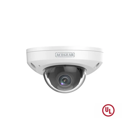 Acegear CI7409A-NF, IP 4MP 2.8mm Fixed Lens, Microphone, 1/3" CMOS, 2688x1520 30fps / DC12V & PoE / IR range: up to 30m(98ft), UL Listed / 0.003 Lux Min. Ilumination / Micro SD Card Slot, UL. - Image 3