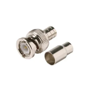 Acegear CN5600 BNC Crimp On For RG59U Coax Cable Adapter Connector (10 Pack)