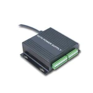 Acegear PBCOMP12098A Compact Power Supply Box 9 Cameras (1 Amp/Channel) 12V 8.0Amp
