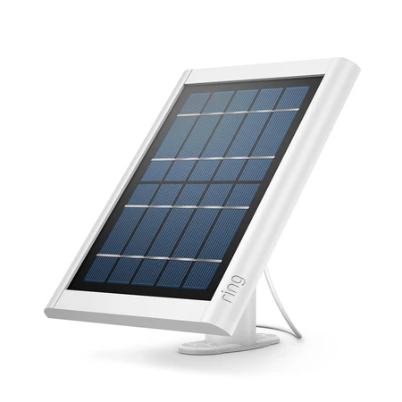 Ring Solar Panel V4 Compatible with Ring Spotlight Cam Battery and Stick Up Cam Battery (BLACK / WHITE) - Image 2