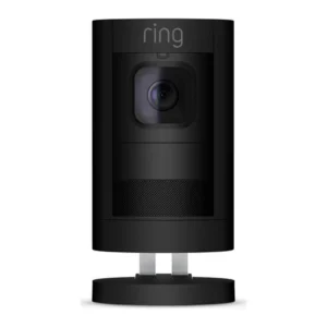 Ring Stick Up Cam Elite Power over Ethernet HD Security Camera with Two-Way Talk, Night Vision, White, Works with Alexa, (Black / White)