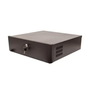 Vertical Cable (047-DVR-2121 ), LOCKBOX , 21 Inch DVR Security, w/ AC Fan, Black